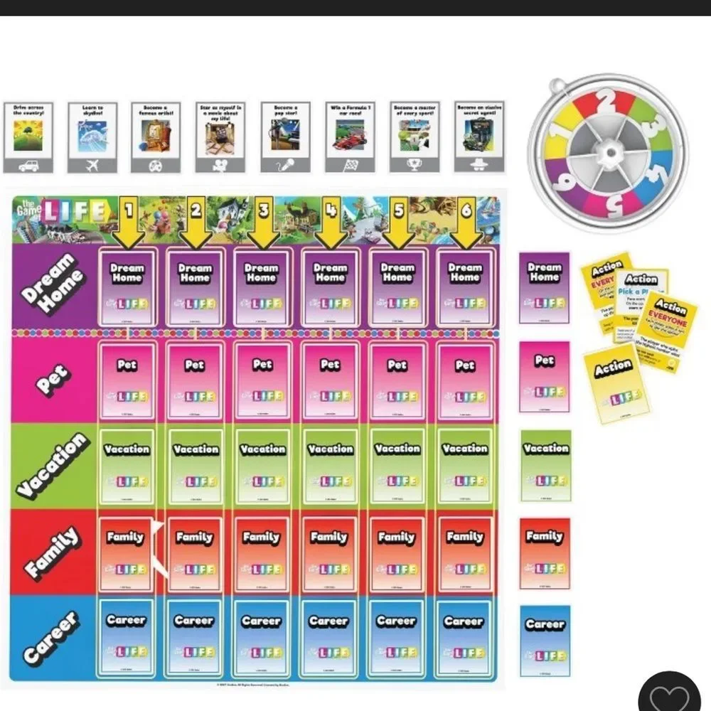 Hasbro The Game of Life Giant Edition - Multicolor
